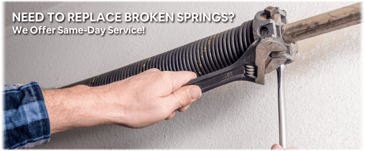 Broken Garage Door Spring Vineland NJ